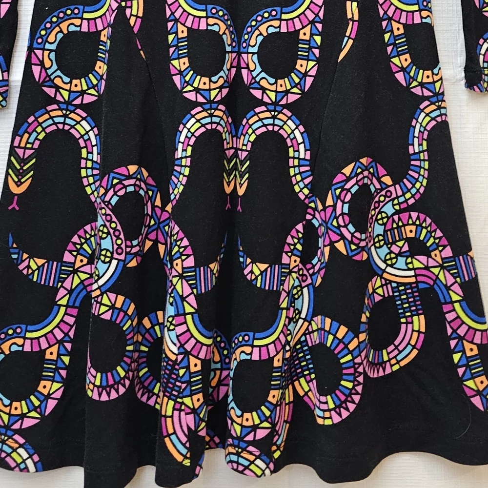 Mara Hoffmann Dress NWOT geo Neon snake